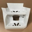 CAISSON MARCHE PIED DROIT ACTROS MP4 CABINE BIG/GIGA SPACE - PEINT EN BLANC ARTIK 9147