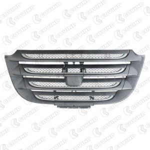 CALANDRE INFERIEURE DAF XF 106 EURO 6 SERIE 1 JUSQU A FIN 2017 - GRILLES NID ABEILLE COULEUR NOIRES