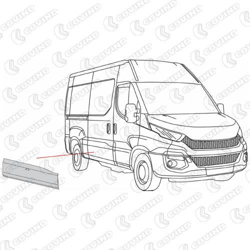 PROTECTION LATERALE DROITE AVEC ORIFICE POUR FEU DE GABARIT – Image 2