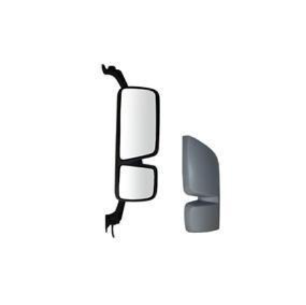 RÉTROVISEUR COMPLET DROIT MERCEDES ACTROS MP3 - COQUE GRISE – Image 2