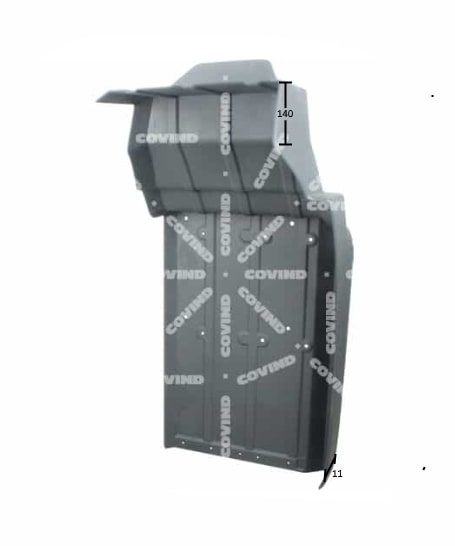AILE ARRIERE GAUCHE ESSIEU AVANT HAUTEUR HAUT D AILE 140MM MAN TGA CABINE M-L-LX
