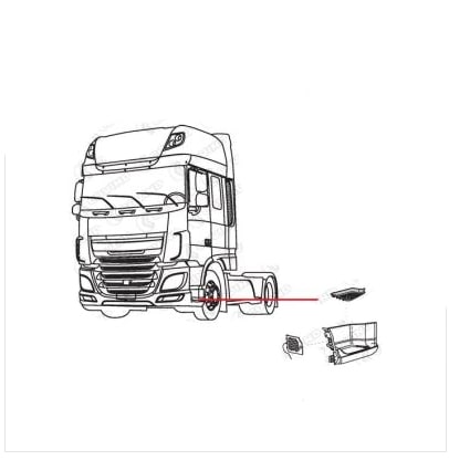 MARCHE GAUCHE DE CAISSON MARCE PIED DAF XF 106 EURO 6 – Image 2