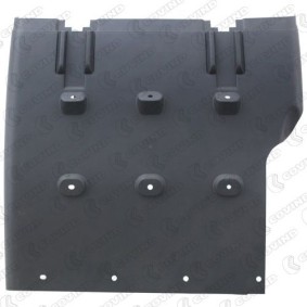 DEMI-AILE AVANT DROITE / ROUES ARRIERES AVEC DECOUPE COTE CHASSIS SCANIA G - P – NOIR