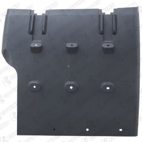 DEMI-AILE AVANT GAUCHE / ROUES ARRIERES AVEC DECOUPE COTE CHASSIS SCANIA G - P – NOIR