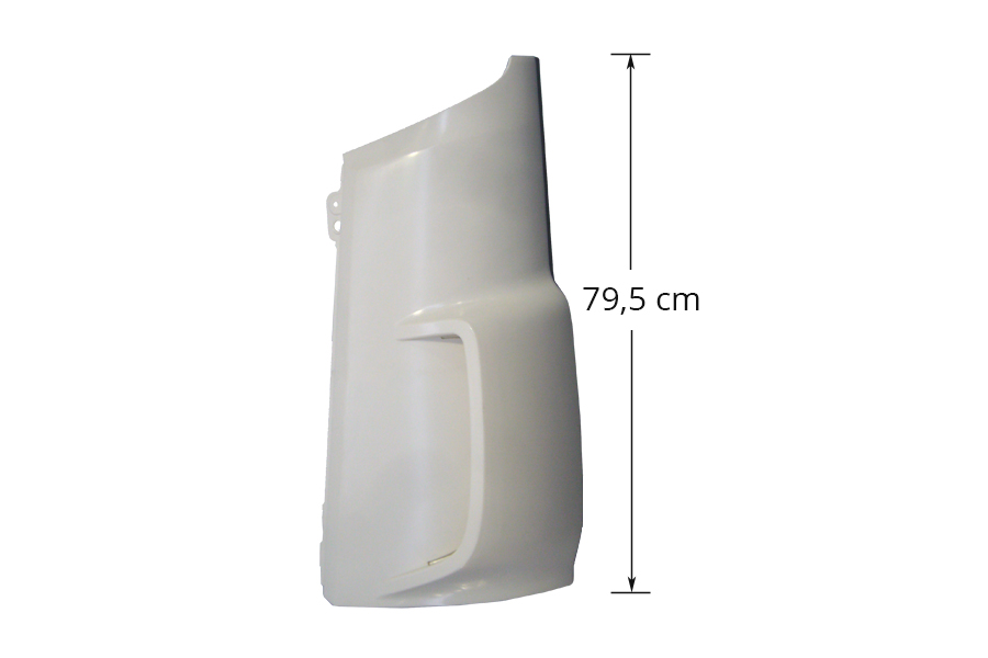 DEFLECTEUR GAUCHE DAF CF EURO 6 A PEINDRE - HAUTEUR 79,5cm
