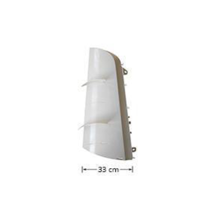 DEFLECTEUR INTERIEUR DROIT MERCEDES ACTROS MP4 CABINE BIG/GIGA SPACE - A PEINDRE