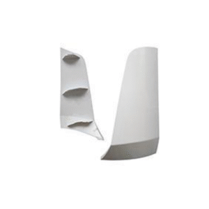 DEFLECTEUR EXTERIEUR GAUCHE MERCEDES ACTROS MP4 CABINE BIG/GIGA SPACE - A PEINDRE