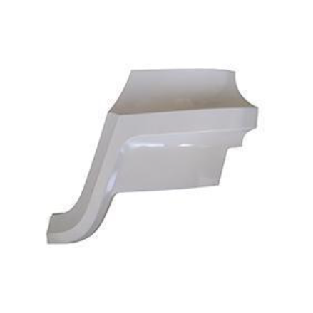 COTE SUPERIEUR DE PARE CHOC GAUCHE MERCEDES ACTROS MP4 CABINE BIG SPACE - A PEINDRE