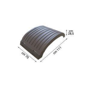 CALOTTE AILE MERCEDES ACTROS MP3 SEMI-BOMBEE (2008-2012) SANS ATTACHES