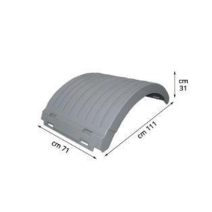 CALOTTE D AILE RONDE MERCEDES ACTROS MP2 (2003-2008) SANS ATTACHES