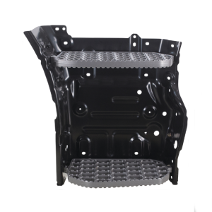PUIT DE MARCHE ACIER AVEC GRILLES DE MARCHE PIED - DROIT - SCANIA R