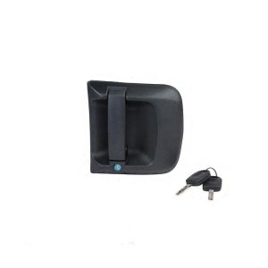 POIGNEE DE PORTE DROITE AVEC BARILLET + 2 CLES