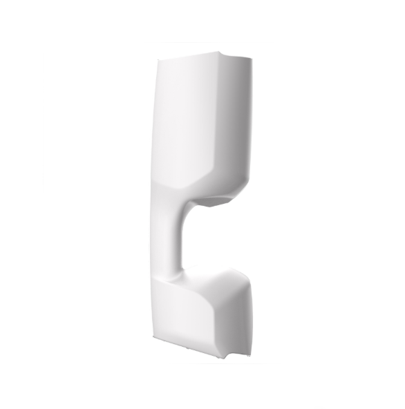 COQUE DE RETROVISEUR PRINCIPAL DROITE DAF XF / XG / XG+ - COULEUR BLANC CRYSTALWHITE