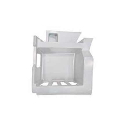 CAISSON MARCHE PIED GAUCHE MAN TGX 2021 AVEC 1 TRAPPES ET SANS TROU LAVE GLACE - PEINT EN BLANC MAN 9010