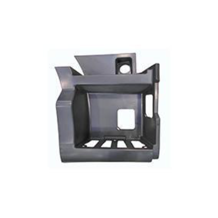 CAISSON MARCHE PIED DROIT MAN TGX 2021 AVEC 2 TRAPPES ET TROU LAVE GLACE - GRIS