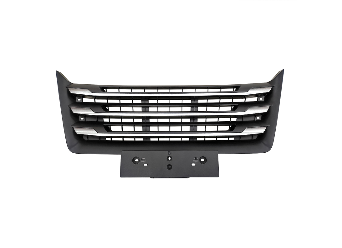 CALANDRE INFERIEURE NOIR NEW MAN TGX 2021 AVEC BAGUETTES CHROMÉS