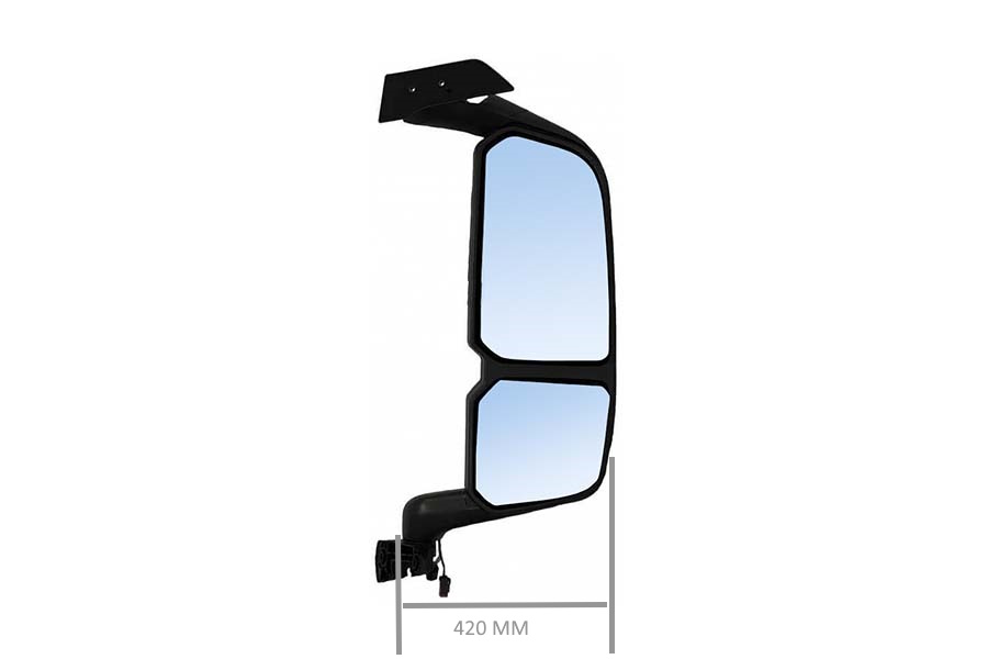RETROVISEUR DROIT STRALIS S-WAY / X-WAY / T-WAY COMPLET - BRAS LONG – Image 2
