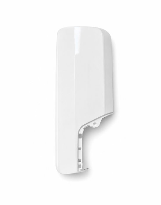 COQUE RÉTROVISEUR PRINCIPAL GAUCHE MERCEDES ACTROS MP4 BRAS LONG – PEINTE EN BLANC ARTIK 9147