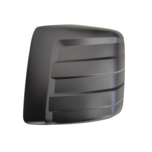 COQUE RÉTROVISEUR GRAND ANGLE GAUCHE - NOIRE STRIÉE (RENFORCÉE) SCANIA NEXT GEN.