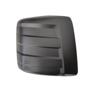COQUE RÉTROVISEUR GRAND ANGLE DROIT - NOIRE STRIÉE (RENFORCÉE) SCANIA NEXT GEN.